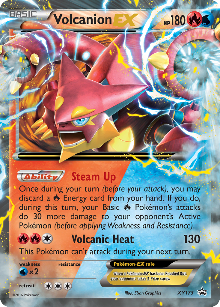 XY Promo Volcanion EX #173